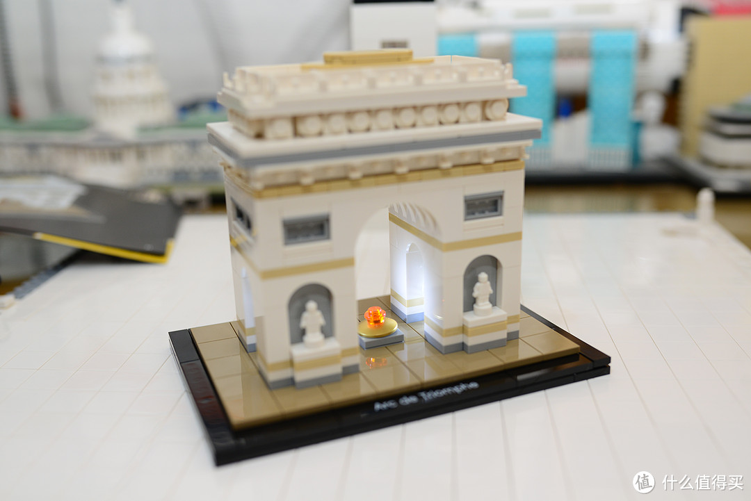 #本站首晒#步入深坑:LEGO 乐高 建筑系列 21036 Are de Triomphe 凯旋门