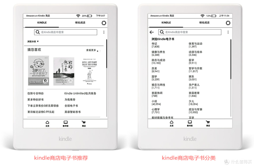 阅读大作战—亚马逊 Kindle X 咪咕电子书阅读器体验