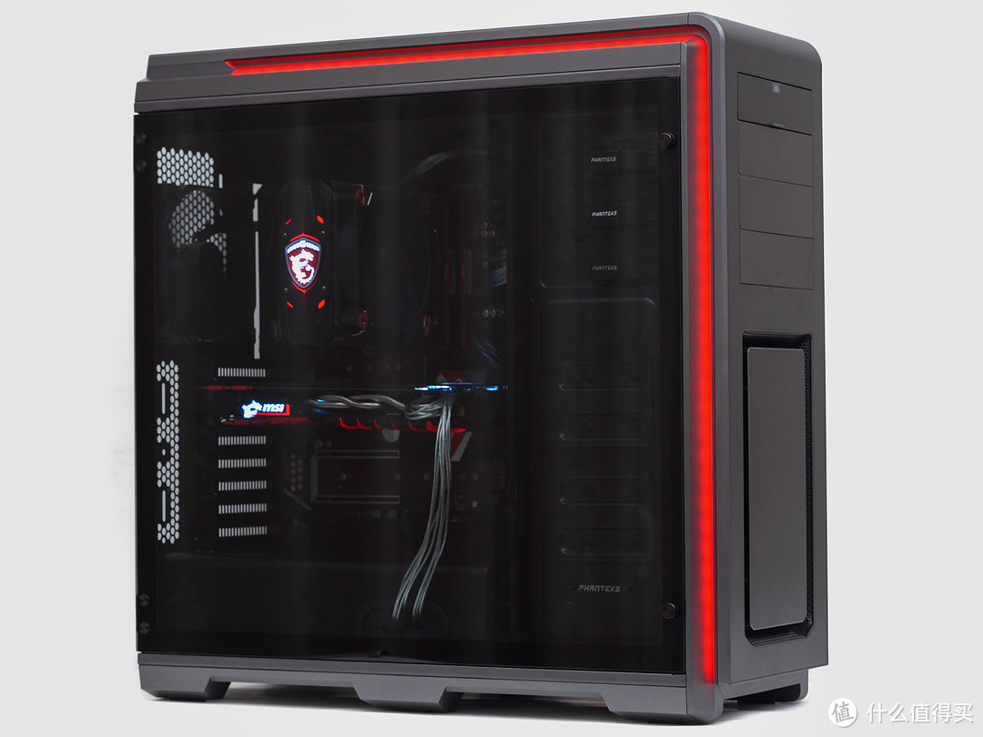 PHANTEKS 追风者 614LTG 装机秀 再聊聊直男的光污染审美