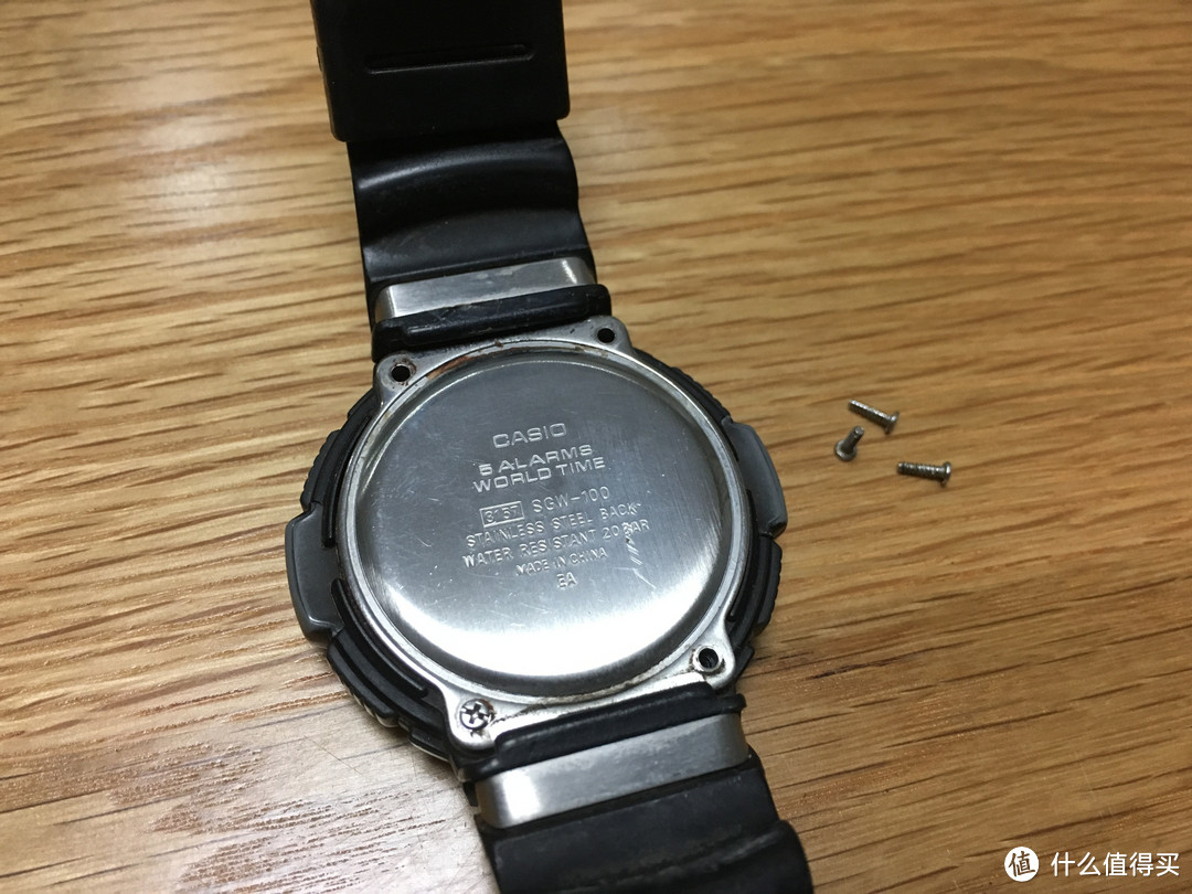 CASIO 卡西欧 SGW-100 运动男表 满血复活记