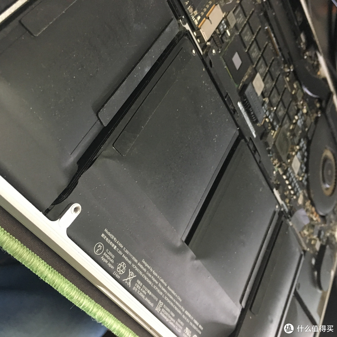 Apple 苹果 MacBook Pro a1398（me294） 笔记本电脑 换电池记录