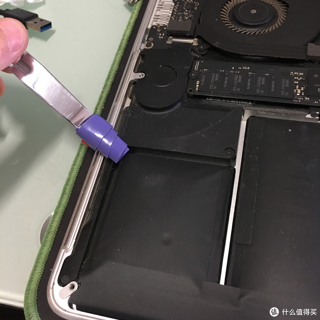 Apple 苹果 MacBook Pro a1398（me294） 笔记本电脑 换电池记录
