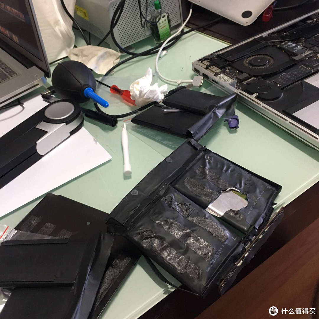 Apple 苹果 MacBook Pro a1398（me294） 笔记本电脑 换电池记录