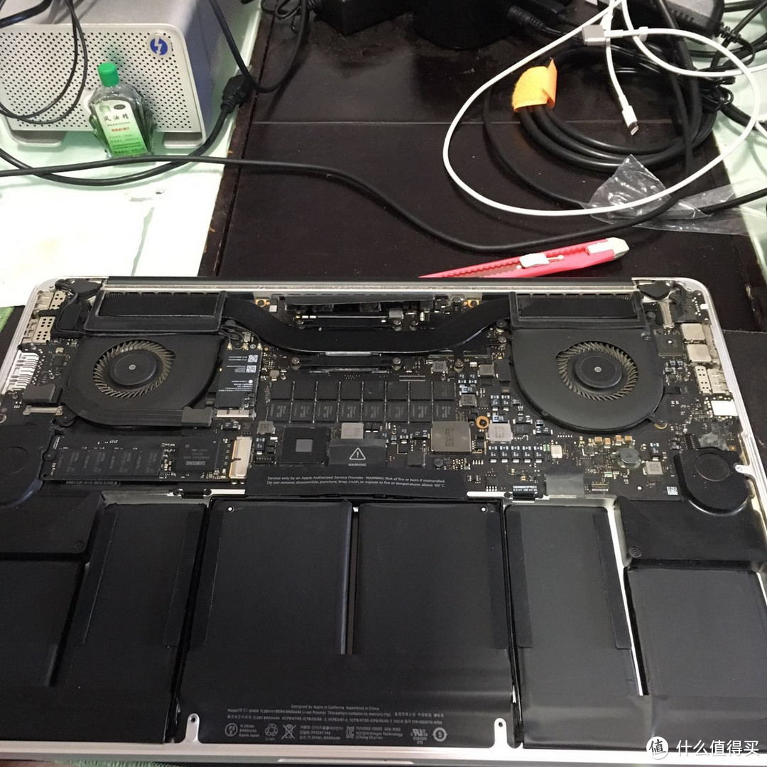 Apple 苹果 MacBook Pro a1398（me294） 笔记本电脑 换电池记录