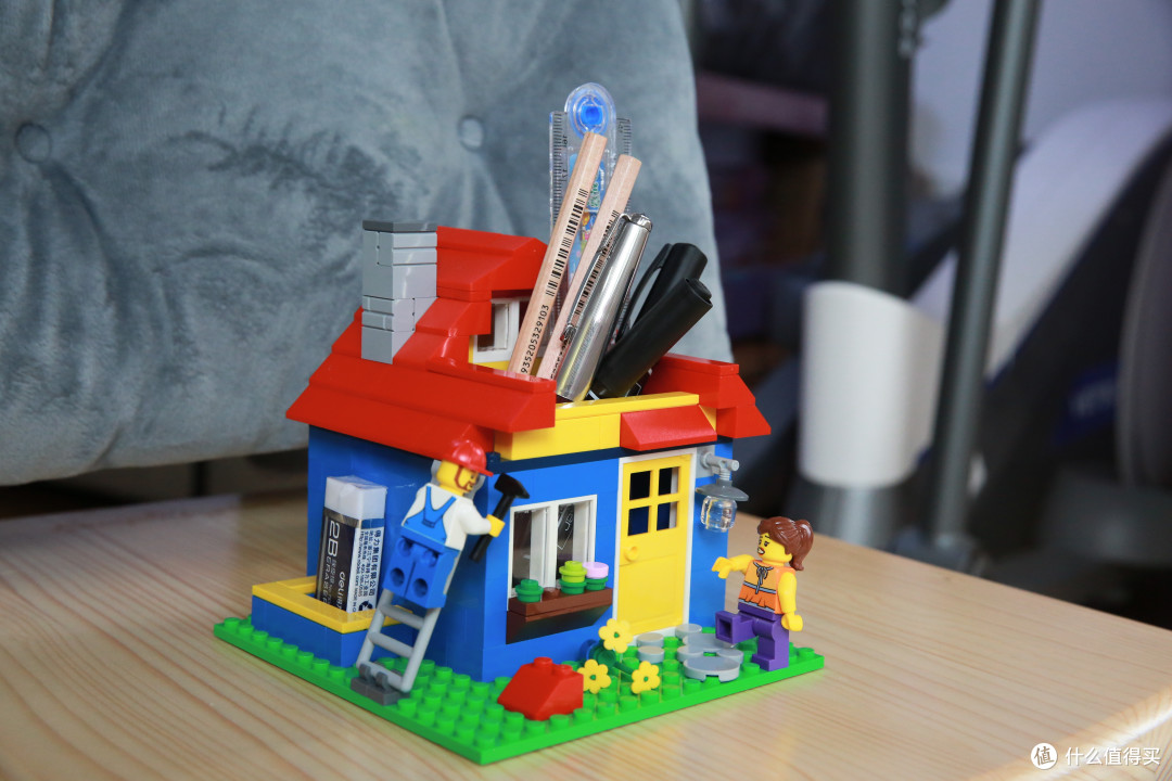 简单又实用lego乐高40154笔筒