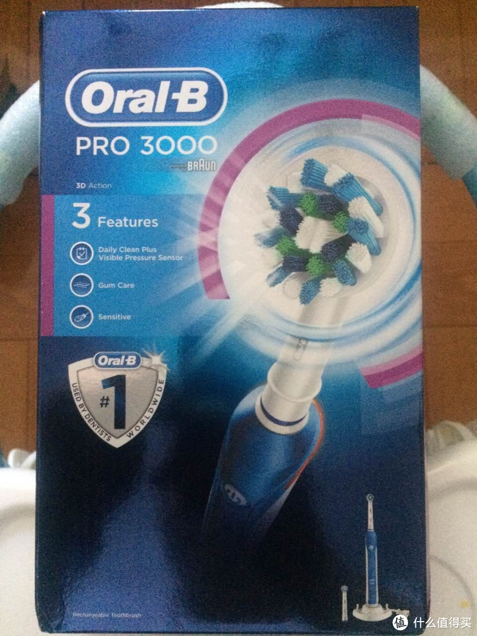 英亚直邮 Oral-B Pro 3000 开箱