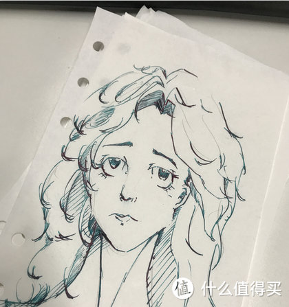 似绿非绿似蓝非蓝—J.Herbin 1670 祖母绿 & diamine 舒伯特 彩色墨水试色