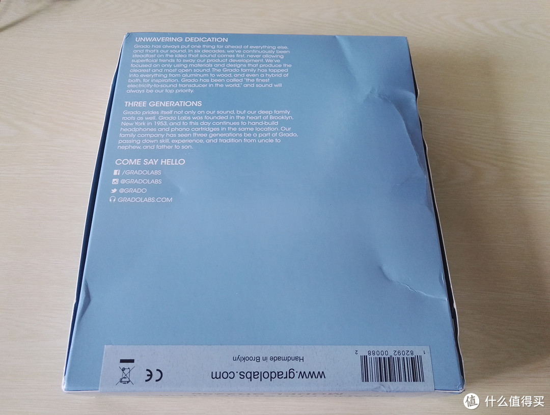 我买了一个很贵的塑料桶 — GRADO 歌德 SR225e 头戴耳机 开箱