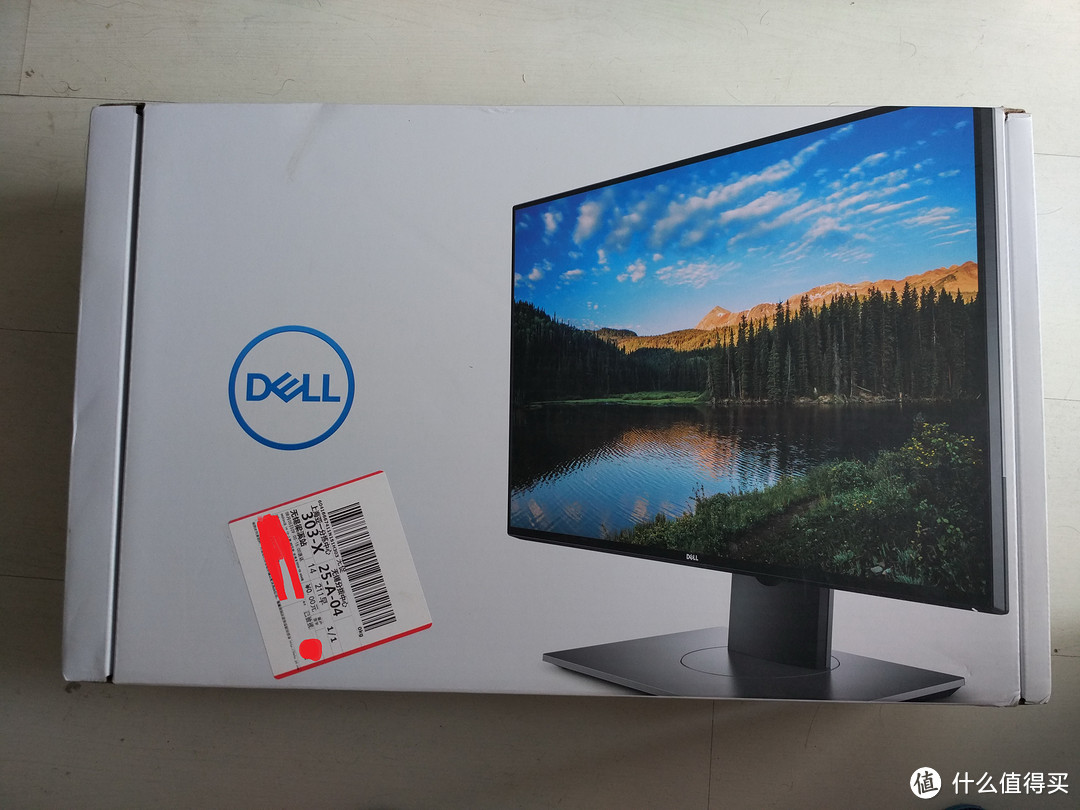 黄黄的 — DELL 戴尔 U2417H 显示屏 开箱