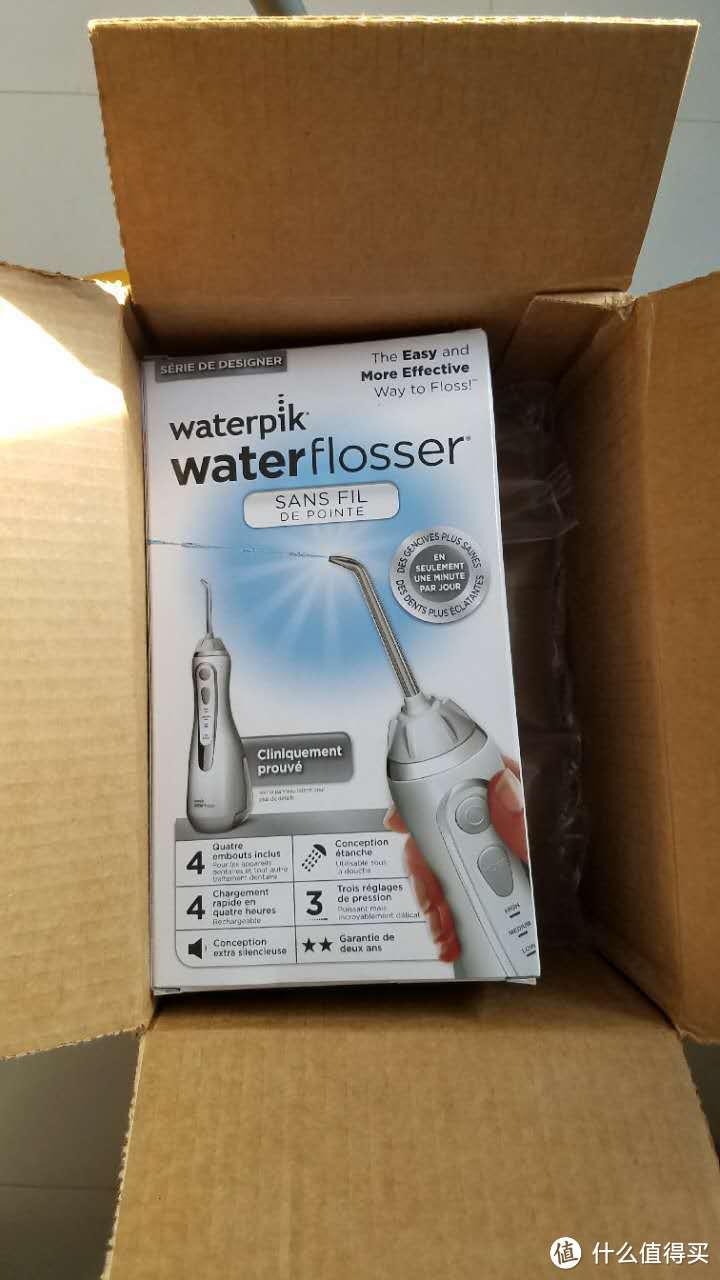 waterpik 洁碧便携冲牙器 WP-560开箱