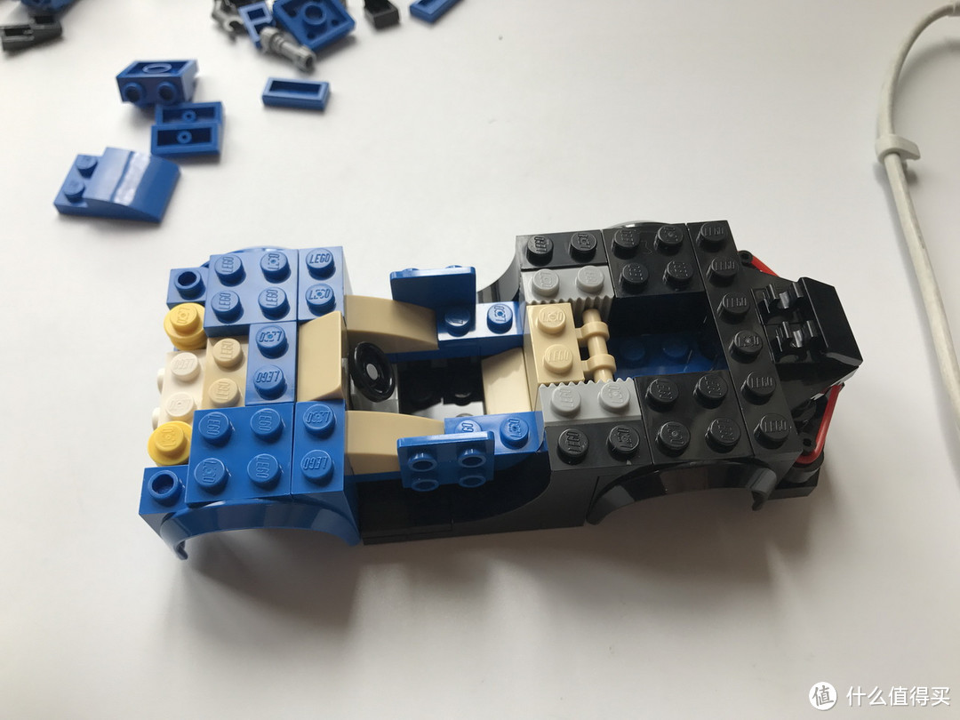 lego樂高拼拼樂賽車系列75878布加迪威龍