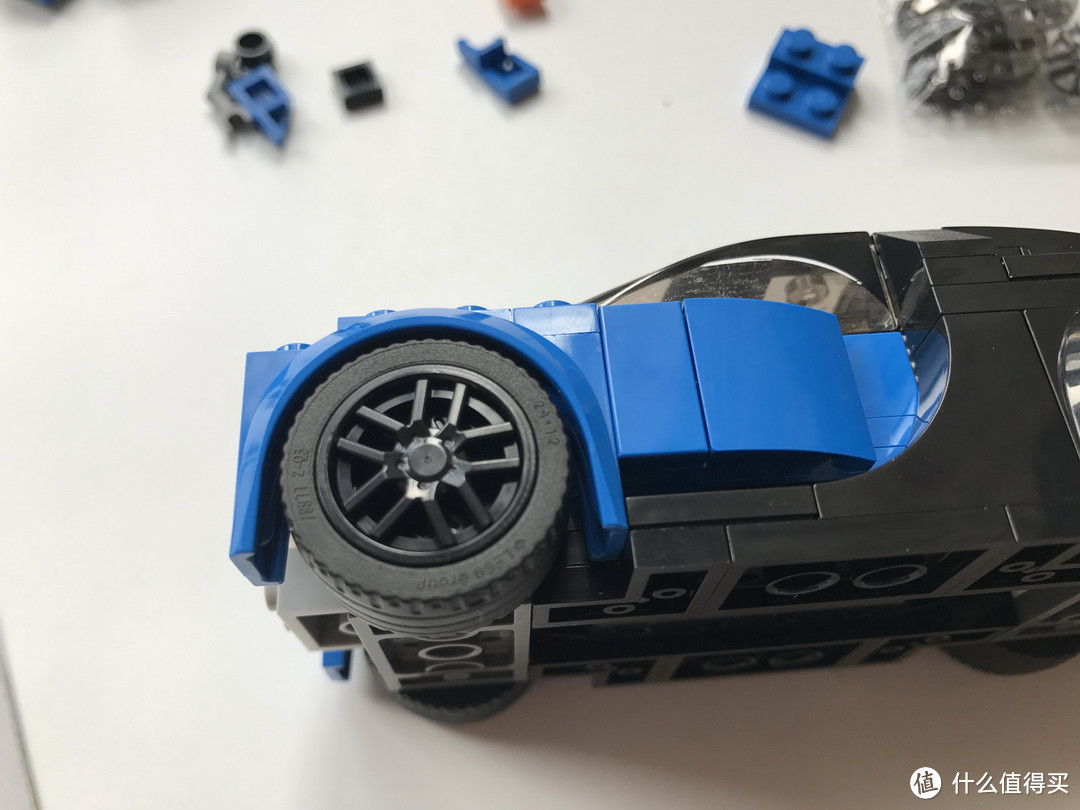 lego樂高拼拼樂賽車系列75878布加迪威龍