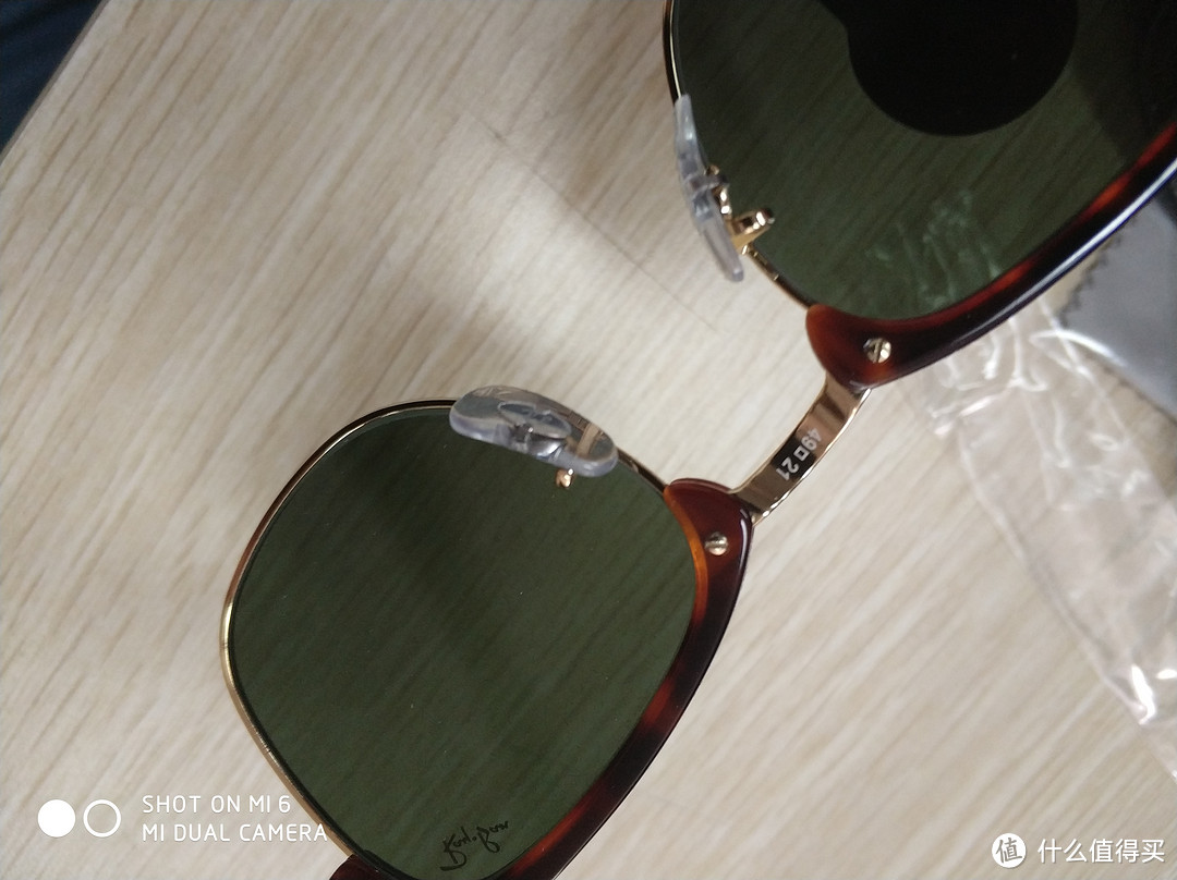 #原创新人# Ray-Ban 雷朋 RB3016 Clubmaster 复古款太阳镜 晒单