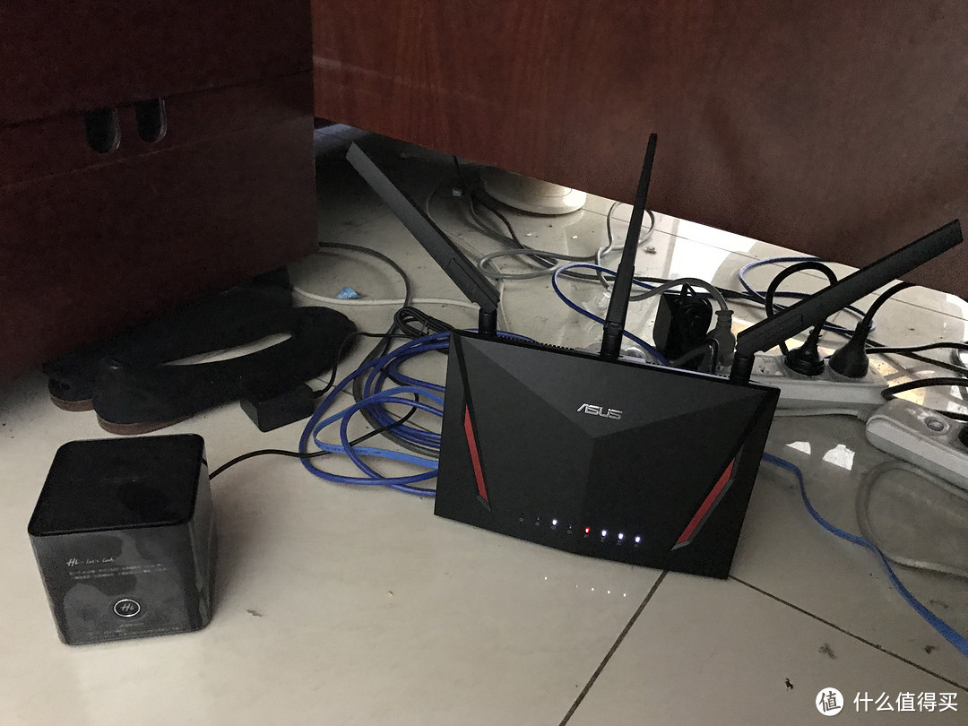 ASUS 华硕 RT-AC86U 双频千兆无线路由器 开箱及测速