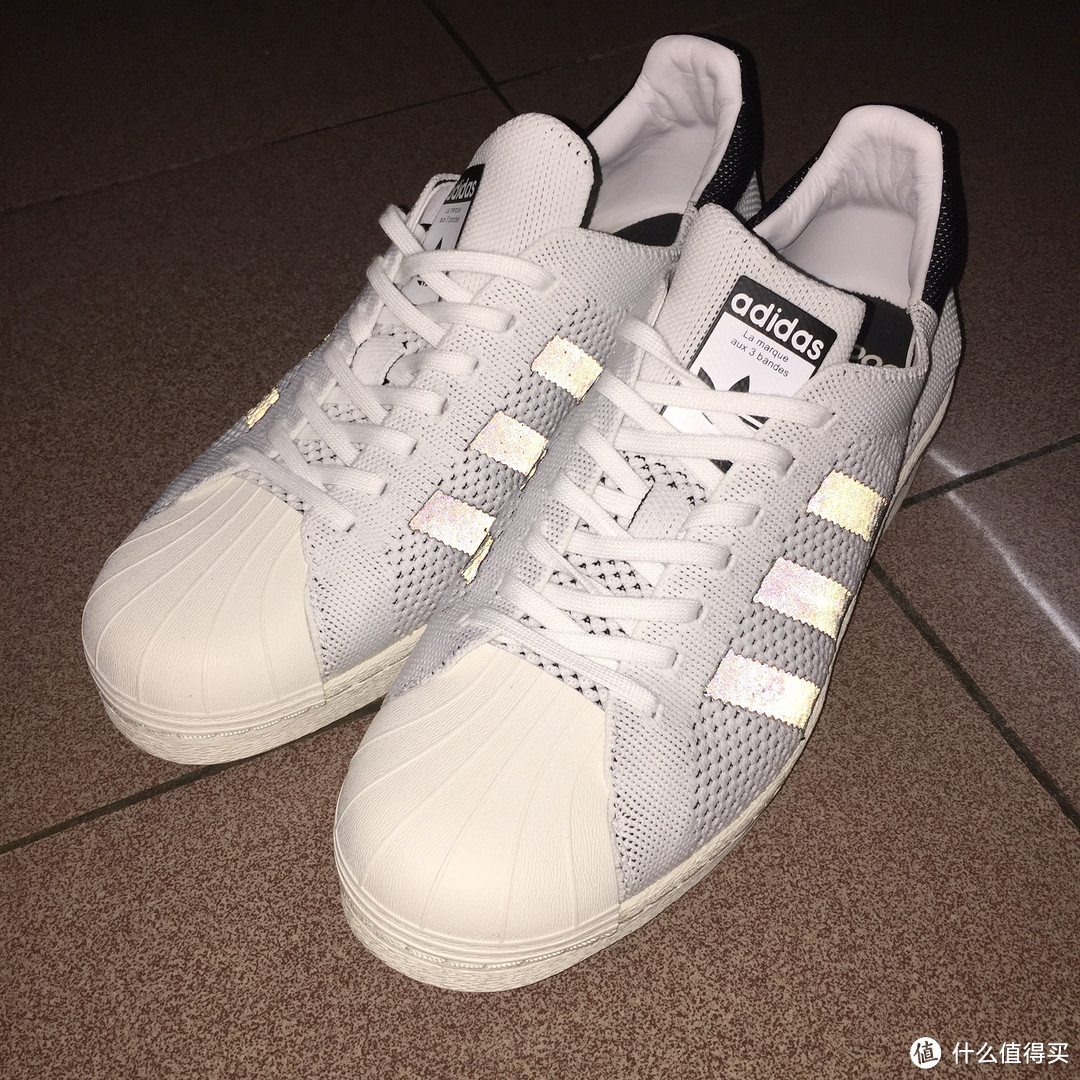 #原创新人# adidas 阿迪达斯 SUPERSTAR BOOST PK 贝壳头首晒