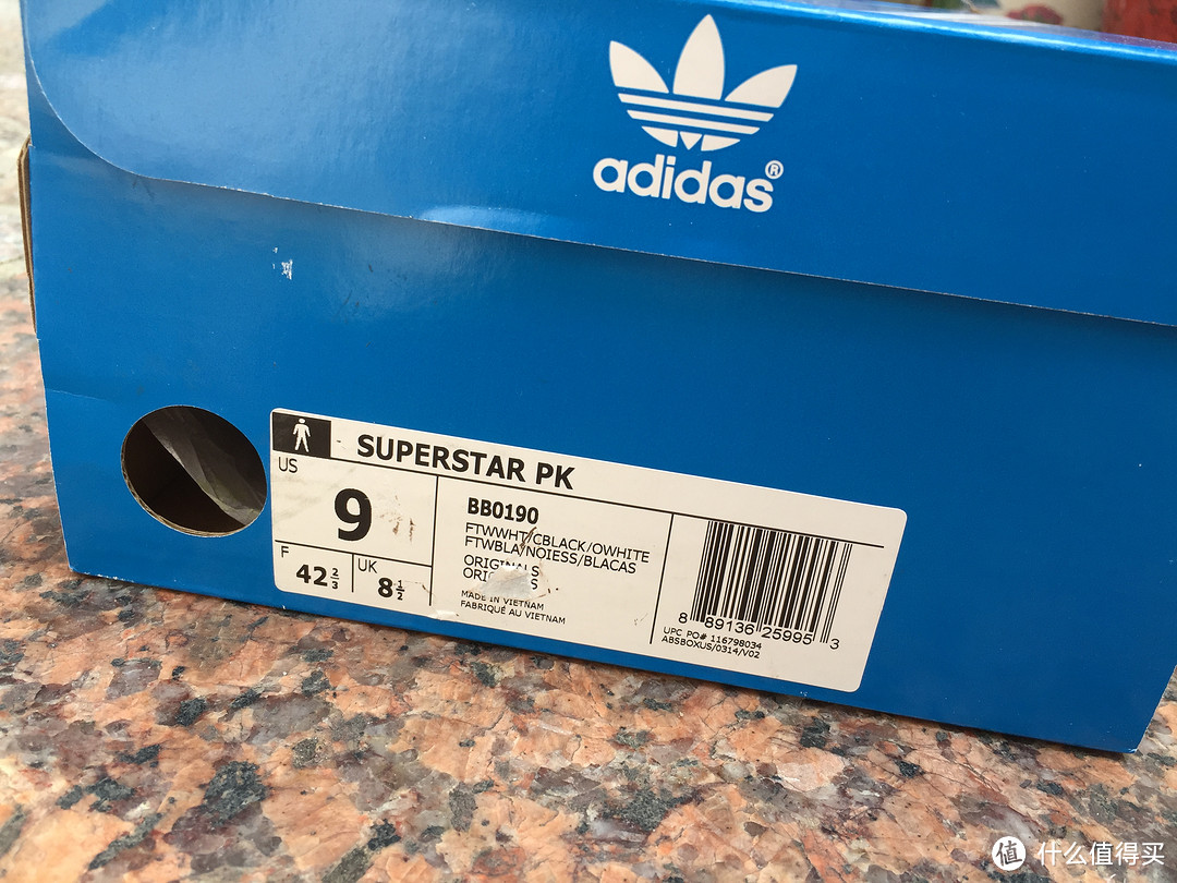 #原创新人# adidas 阿迪达斯 SUPERSTAR BOOST PK 贝壳头首晒