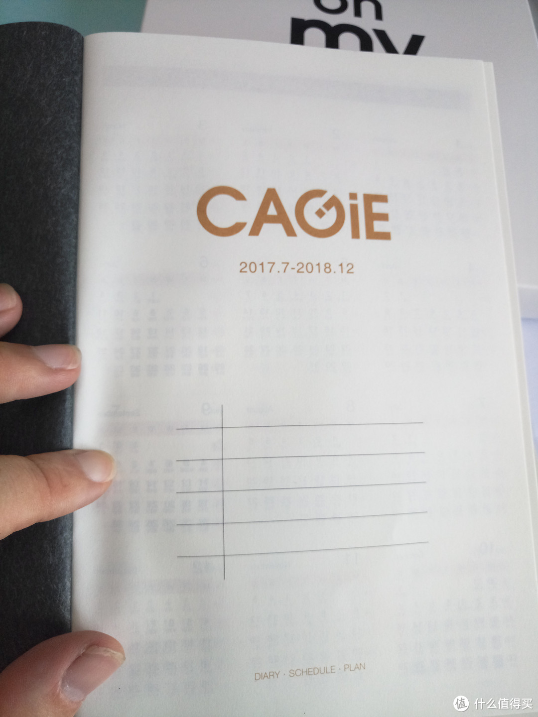 Moleskine的替代品 — 卡杰2017-2018 18个月周记本