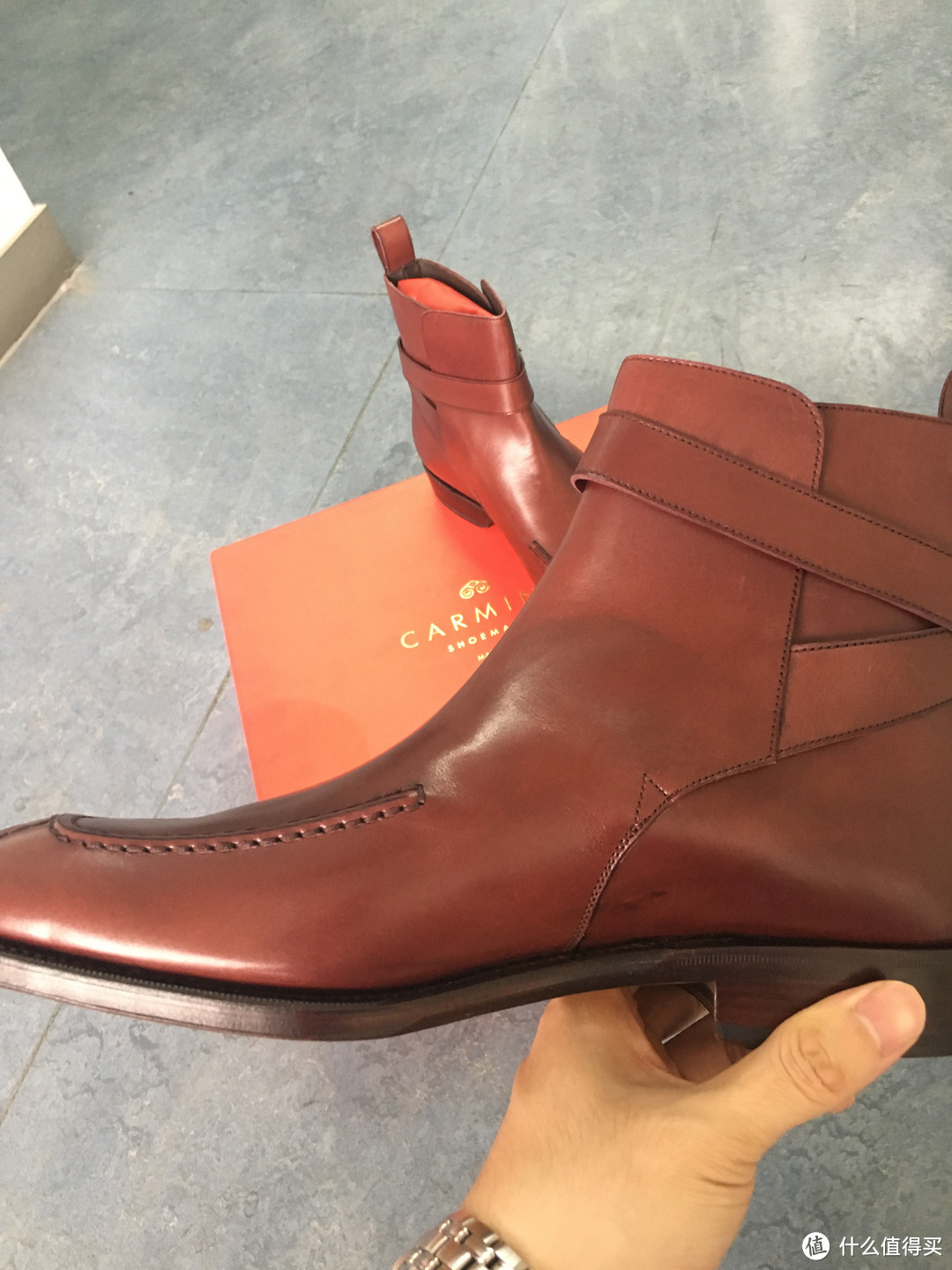 盛名之下：Carmina皮鞋伪两连开 Jodhpur Boots & Derby Shell Cordovan