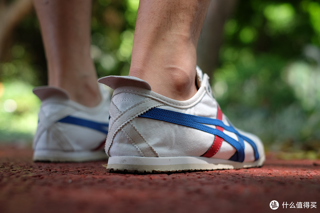 经典红白蓝：Onitsuka Tiger 鬼冢虎 MEXICO 66 SLIP-ON 开箱晒物