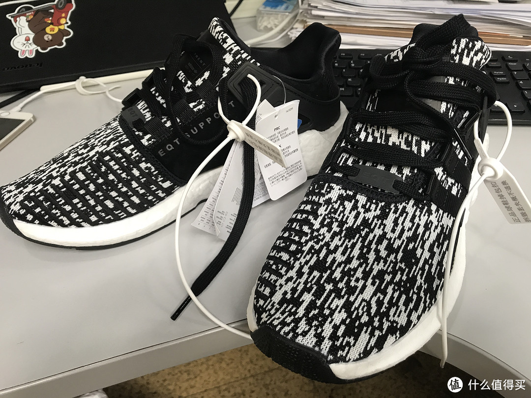 就为了凑一双情侣 adidas Originals EQT BOOST 93/17 黑噪音