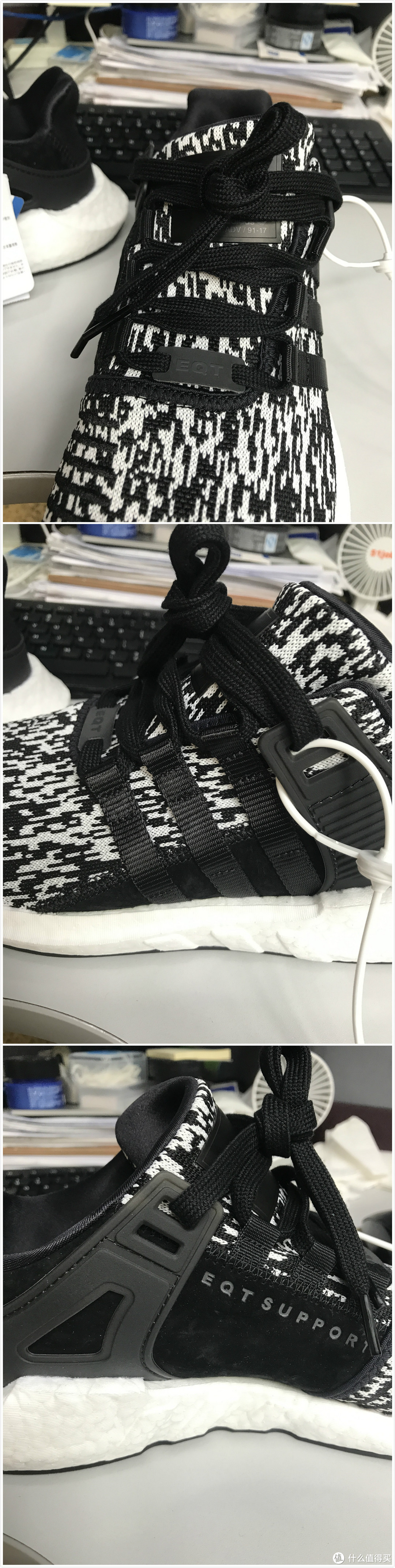 就为了凑一双情侣 adidas Originals EQT BOOST 93/17 黑噪音