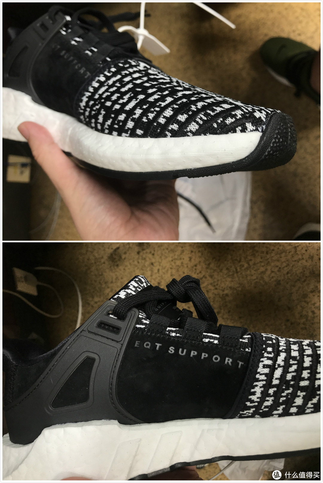 就为了凑一双情侣 adidas Originals EQT BOOST 93/17 黑噪音