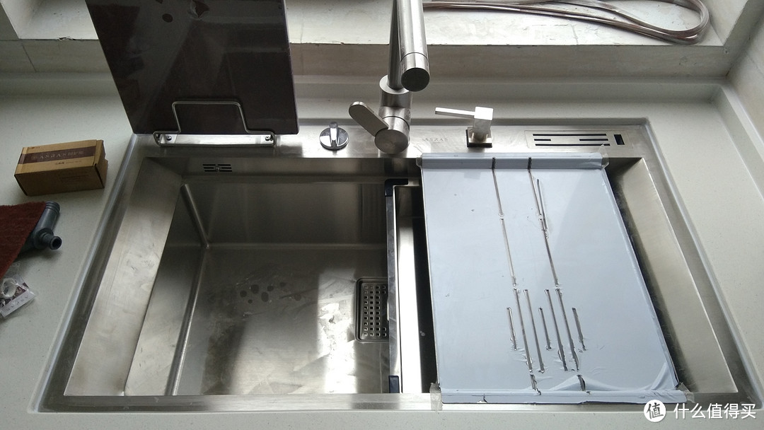 那么大那么厚—asras 阿萨斯 欧式多功能手工水槽开箱