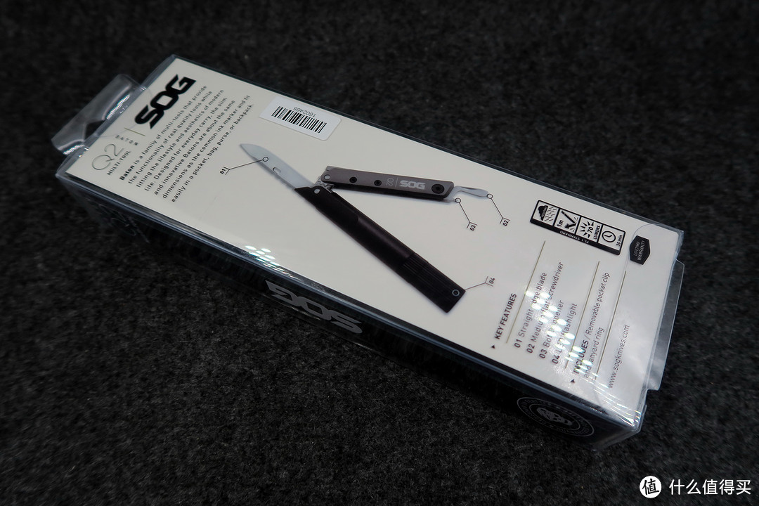 #本站首晒# SOG 索格 BATON 系列Q2 折叠组合工具