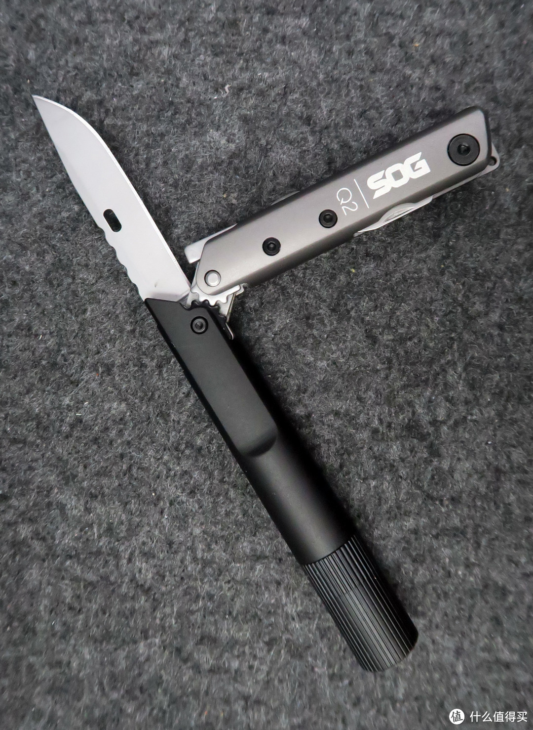 #本站首晒# SOG 索格 BATON 系列Q2 折叠组合工具