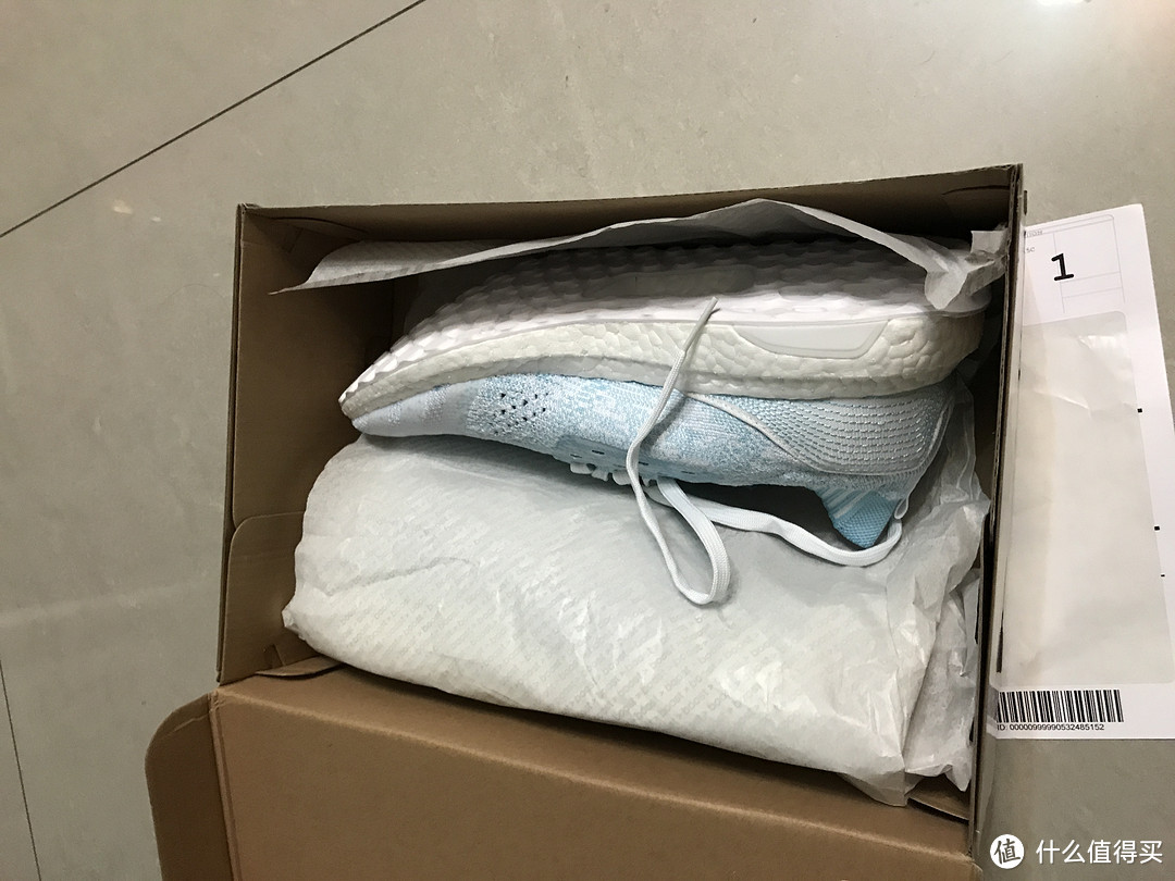 来自马尔代夫的小清新--adidas 阿迪达斯 ULTRA BOOST UNCAGED x PARLEY 海洋环保限量款晒单