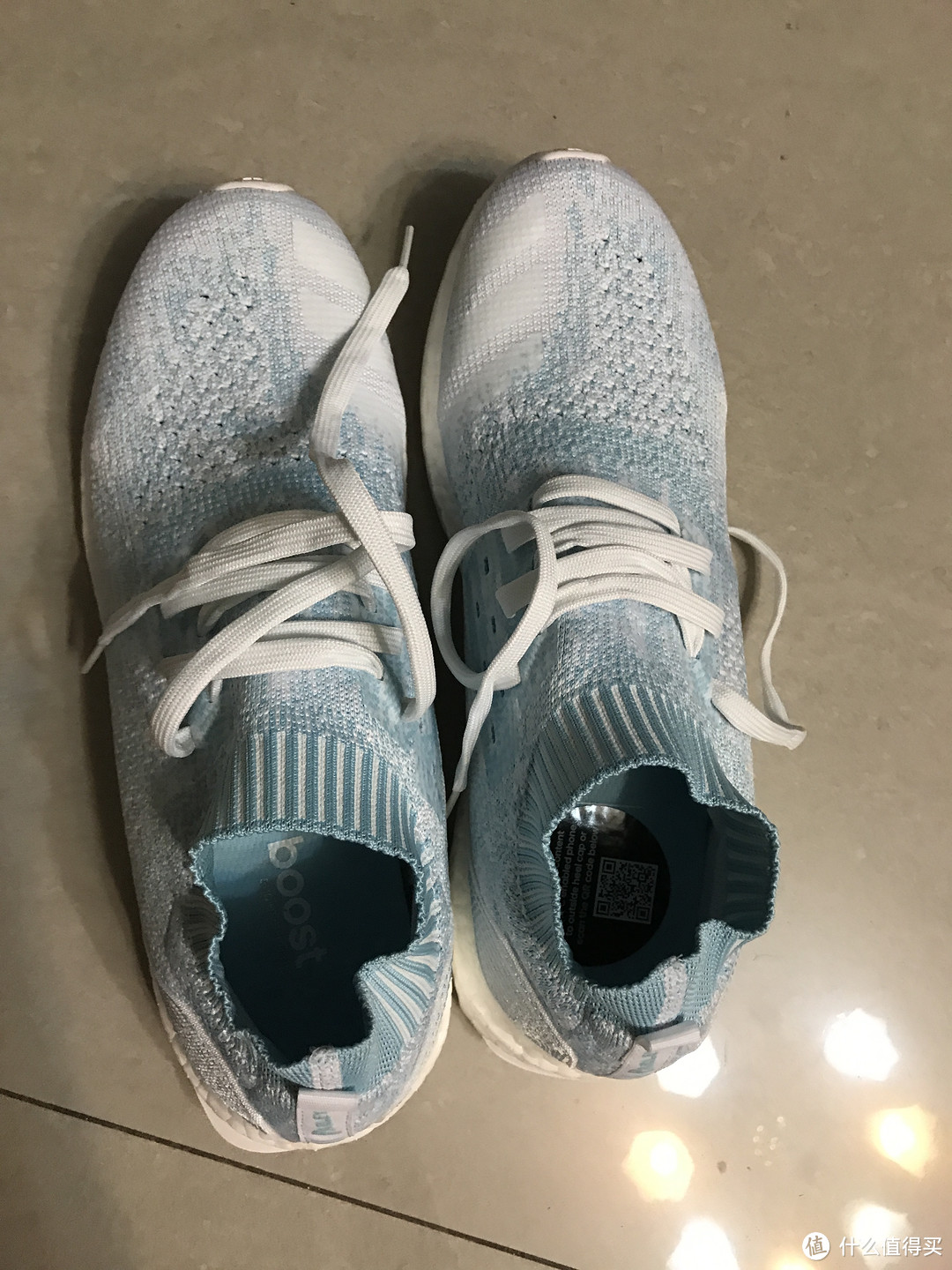 来自马尔代夫的小清新--adidas 阿迪达斯 ULTRA BOOST UNCAGED x PARLEY 海洋环保限量款晒单