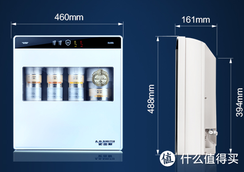 拖延症患者心心念念的纯净：A.O.SMITH 史密斯 AR400-H3直饮水机（反渗透净水机）