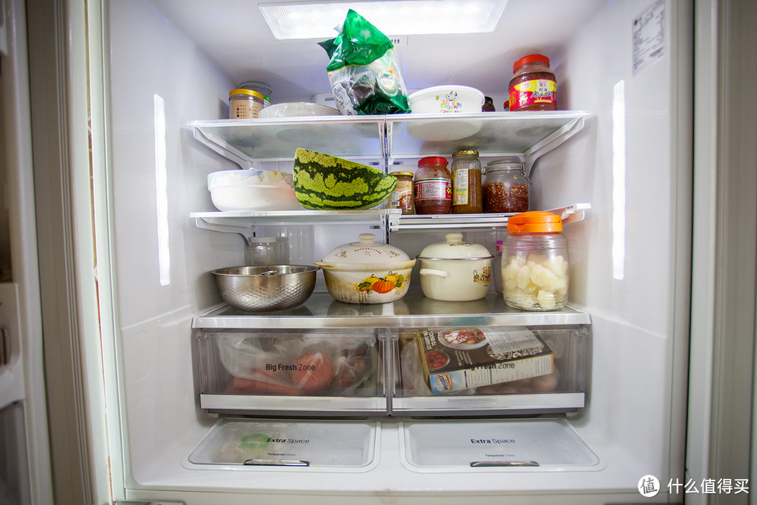 #翻个冰箱#一个不会做饭的懒人冰箱里都有些什么？附 LG GR-M24FBHFL 使用介绍