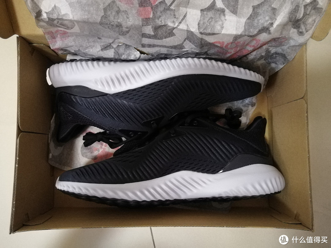 adidas 阿迪达斯 Alphabounce em 男子跑鞋 开箱晒物