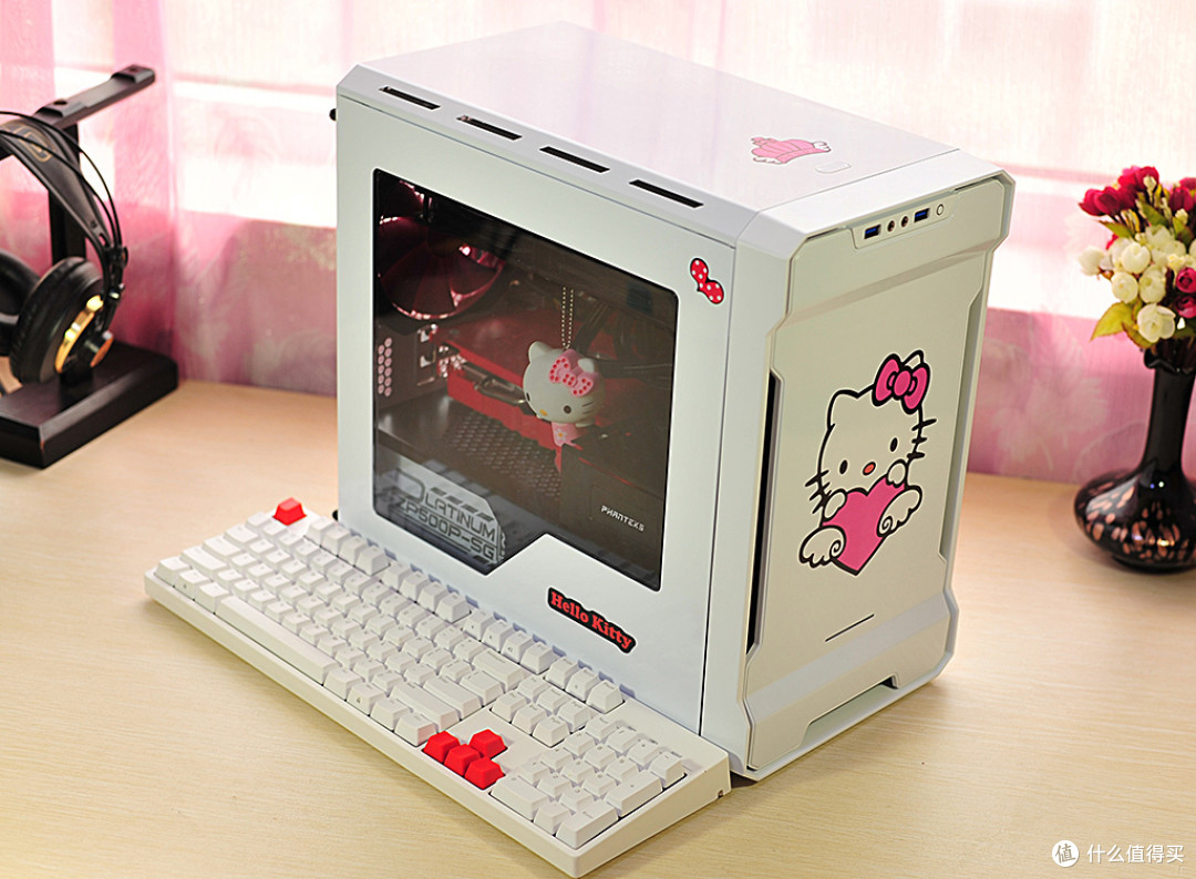 #七夕#秀恩爱#如果技术宅在七夕送了台kitty电脑给妹子，会发生什么呢？