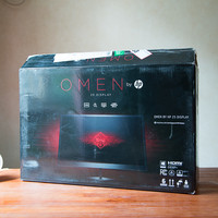 惠普 暗影精灵 Omen 25 电竞显示器外观展示(支架|底座|接口|按键|边框)