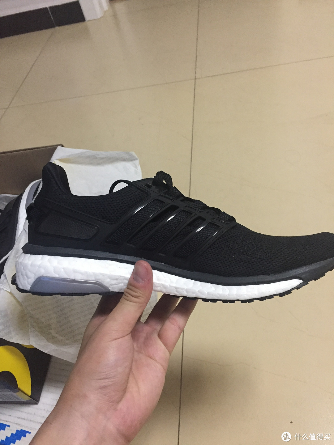 初阶跑者的装备升级—Adidas 阿迪达斯 energy boost 3 m 男子跑步鞋开箱