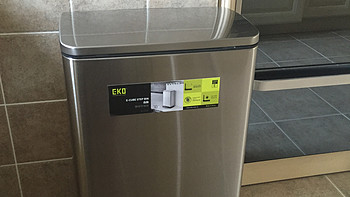 EKO厨房垃圾桶使用感受(容量|外形|设计)