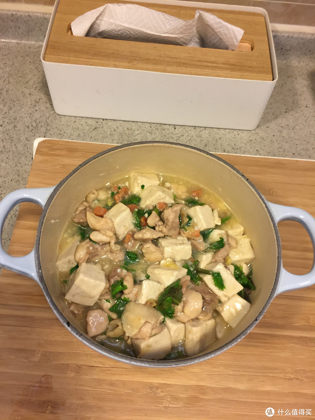 在家吃饭：拌饭神器，鸡肉豆腐加肉末茄子