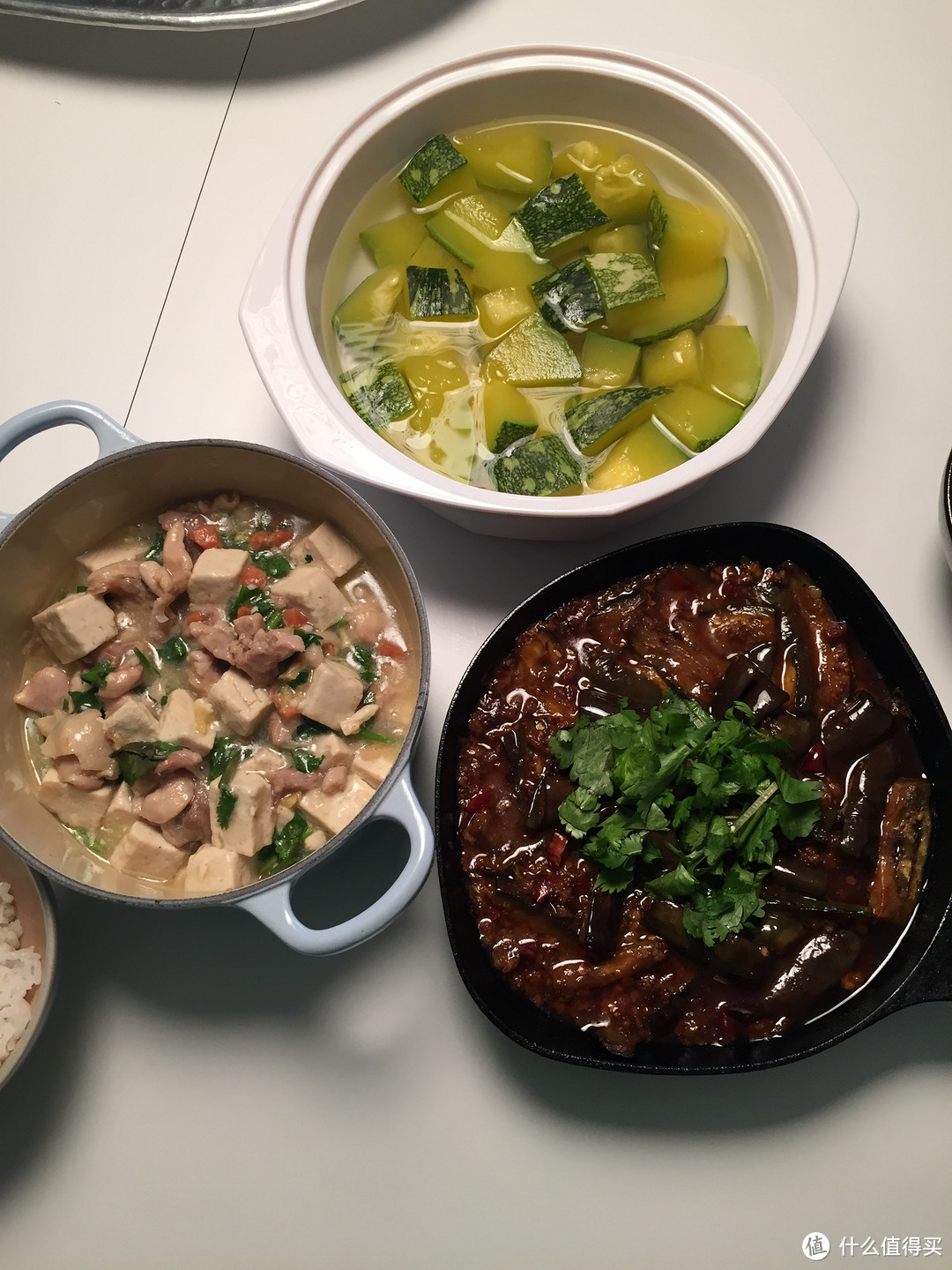 在家吃饭：拌饭神器，鸡肉豆腐加肉末茄子