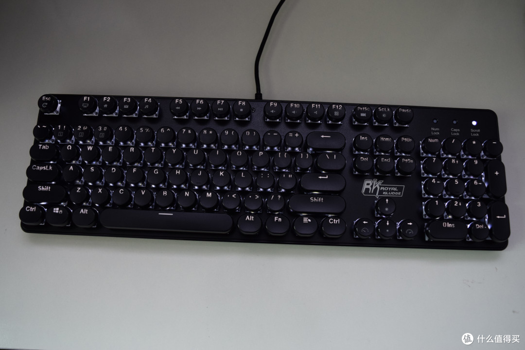 追求实用还是颜值我的rk暗影机械键盘
