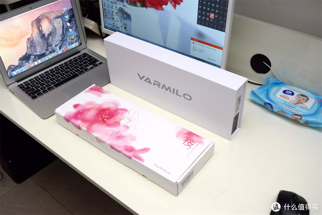 情人节 我送你一枝花：Varmilo 阿米洛 VA87M 樱花版机械键盘开箱