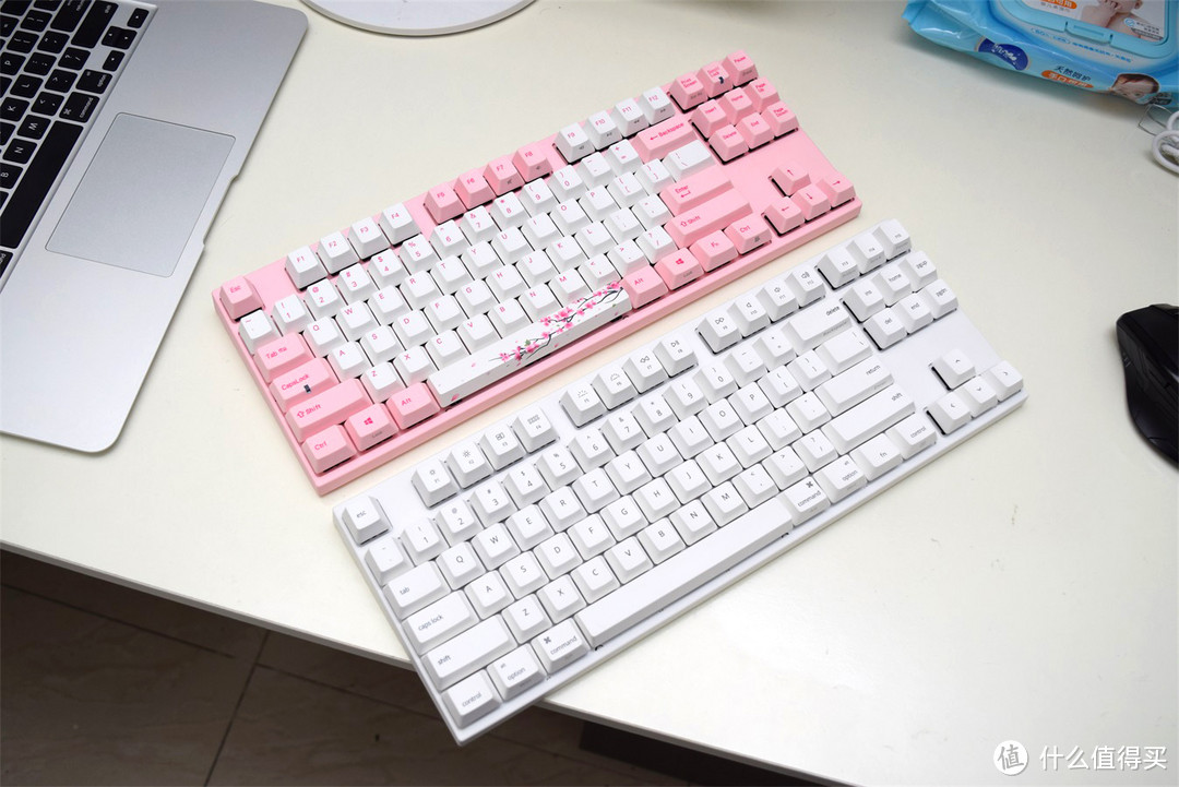 情人节 我送你一枝花：Varmilo 阿米洛 VA87M 樱花版机械键盘开箱