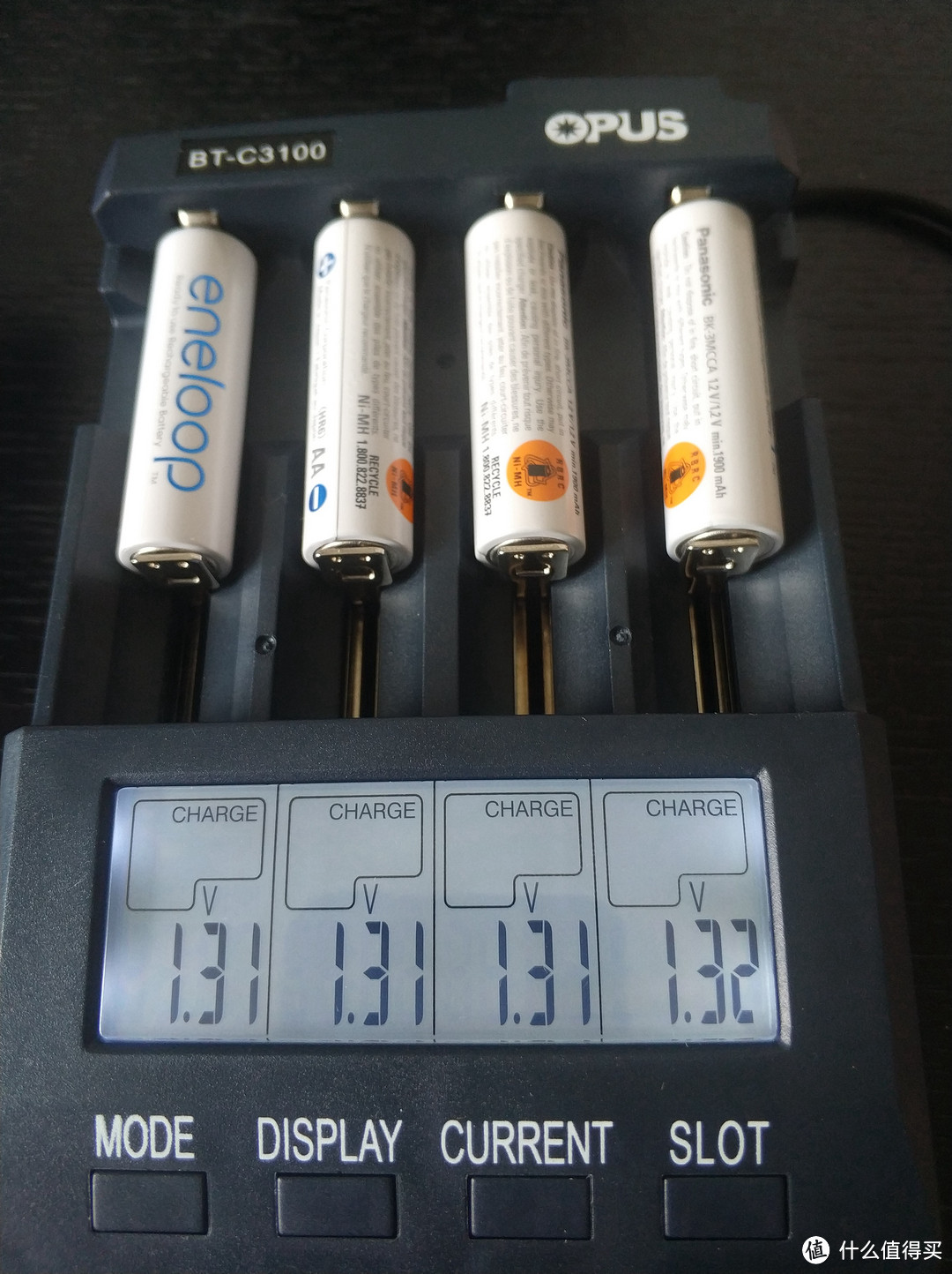 松下 Eneloop 充电电池及OPUS BC3100 开箱及评测