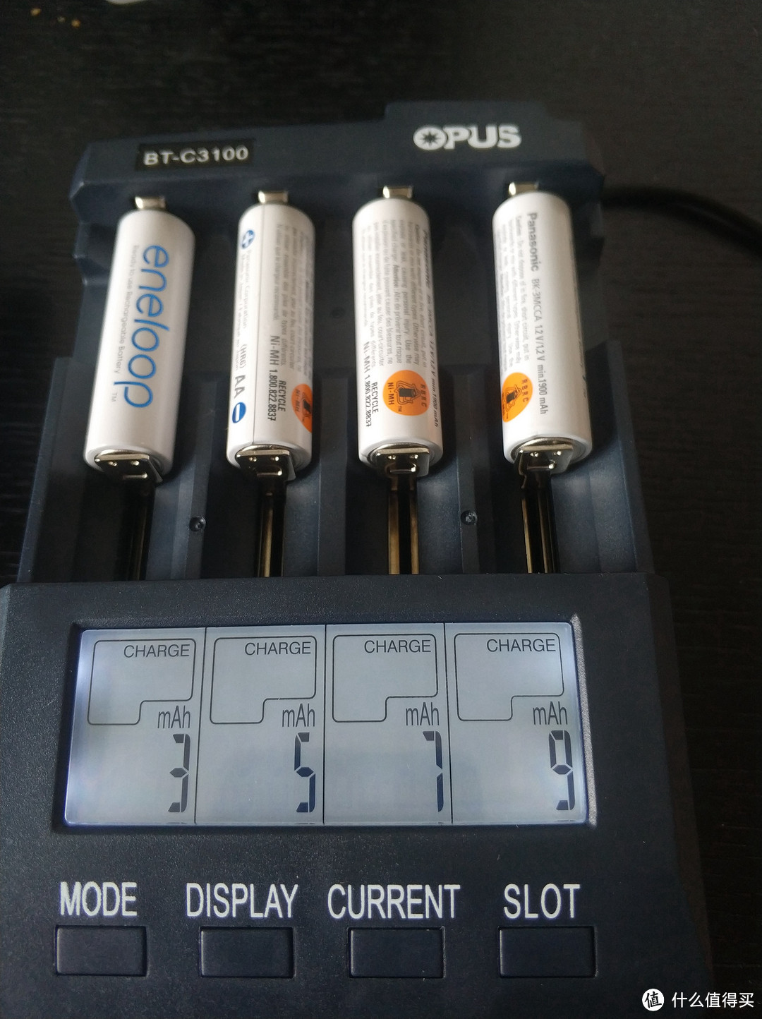 松下 Eneloop 充电电池及OPUS BC3100 开箱及评测