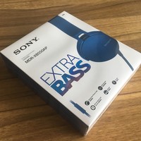 索尼 MDR-XB550AP 耳机外观展示(侧面|背面|保修卡|驱动)