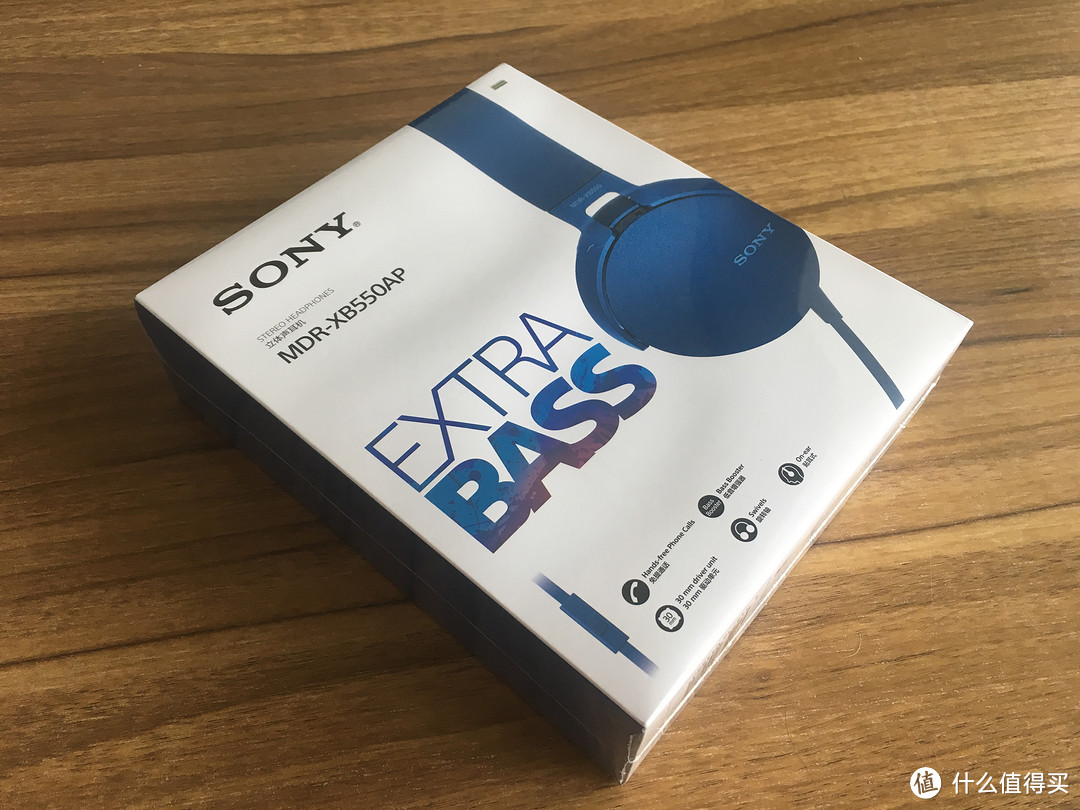 迎面而来的时尚气息：Sony 索尼 MDR-XB550AP耳机