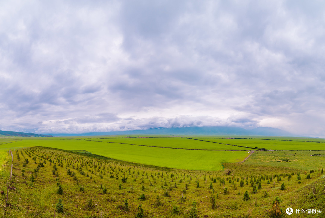 阴雨连绵的高原美景