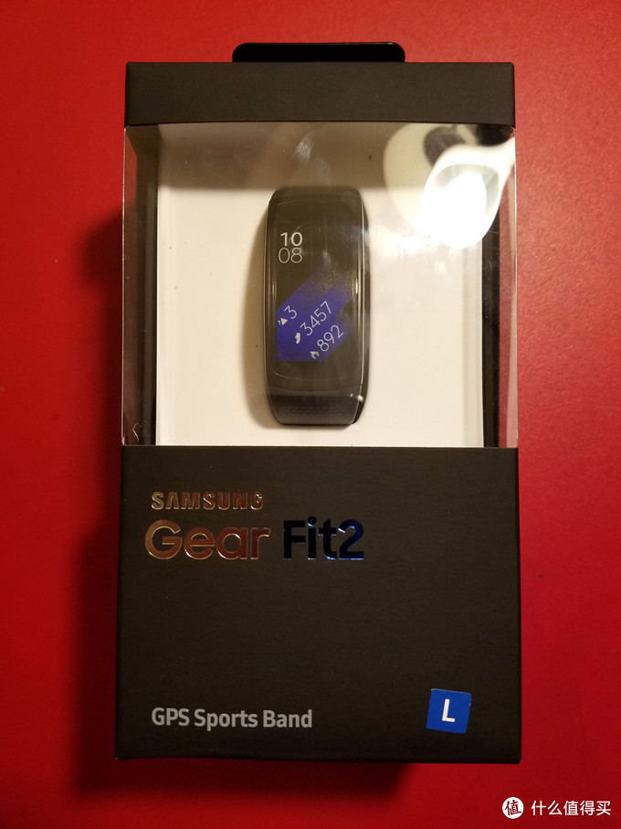 Samsung 三星 gear fit2 智能手环 开箱和简单比较