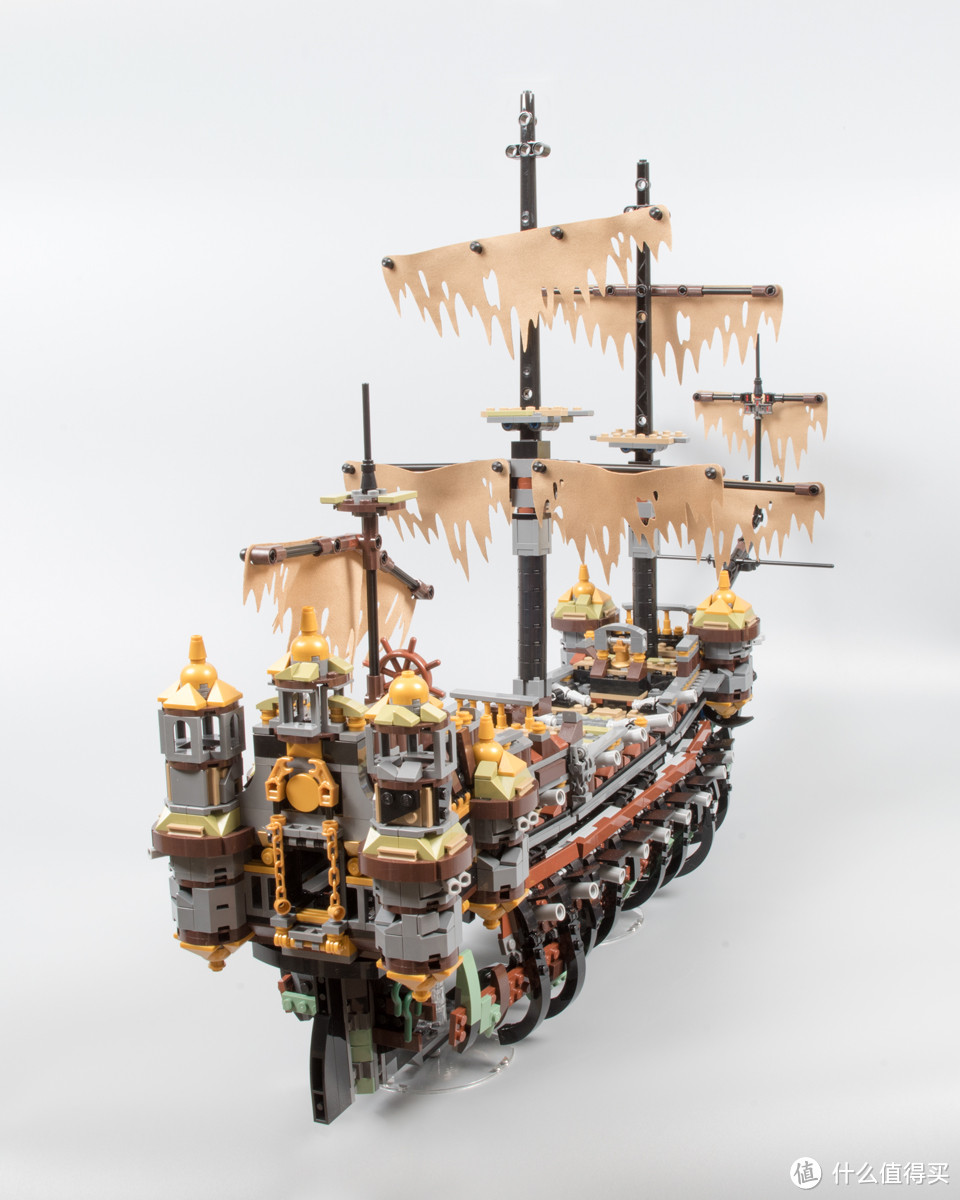 乘风破浪，幽魂残帆—LEGO 乐高 加勒比海盗 71042 沉默的玛丽号 评测